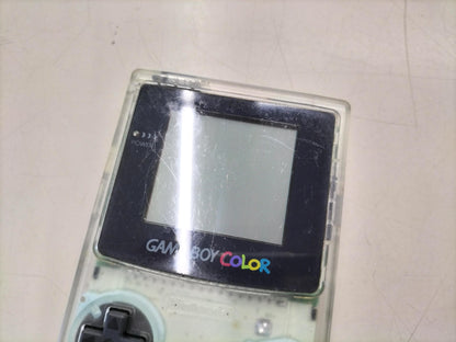 Nintendo Gameboy Color Clear CGB-001 Used in Japan