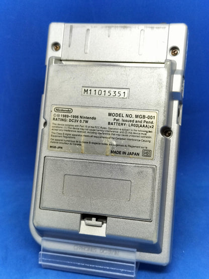 Nintendo Gameboy Pocket Silver MGB-001 Used in Japan