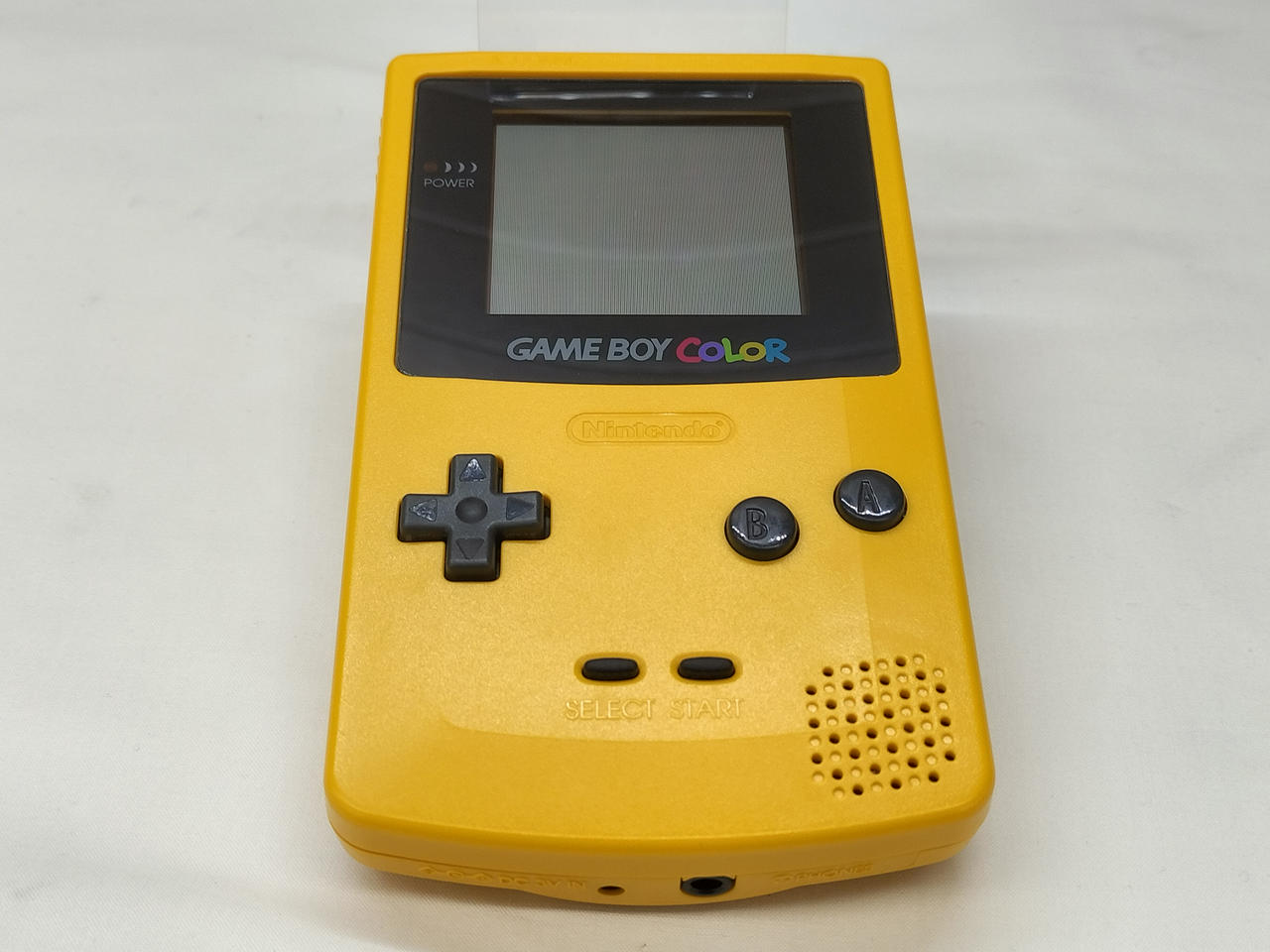 Nintendo Gameboy Color Yellow CGB-001 Used in Japan