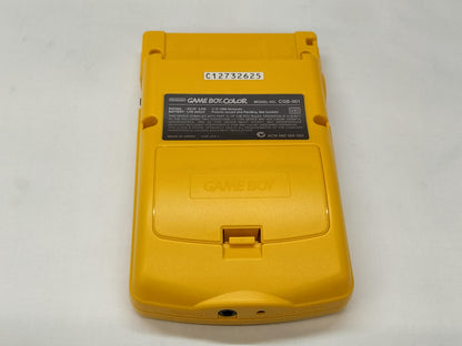 Nintendo Gameboy Color Yellow CGB-001 Used in Japan