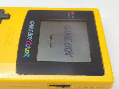 Nintendo Gameboy Color Yellow CGB-001 Used in Japan