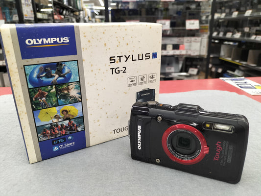 Olympus Digital camera Model number: STYLUS TG-2 Used in Japan