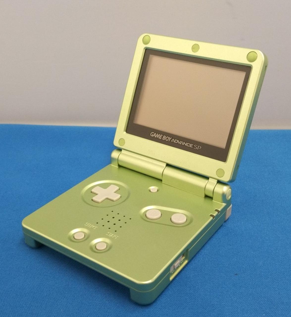 Nintendo Gameboy Advance SP Pearl Green AGS-001 Used in Japan