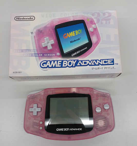 Nintendo Gameboy Advance Pink AGB-001 Used in Japan