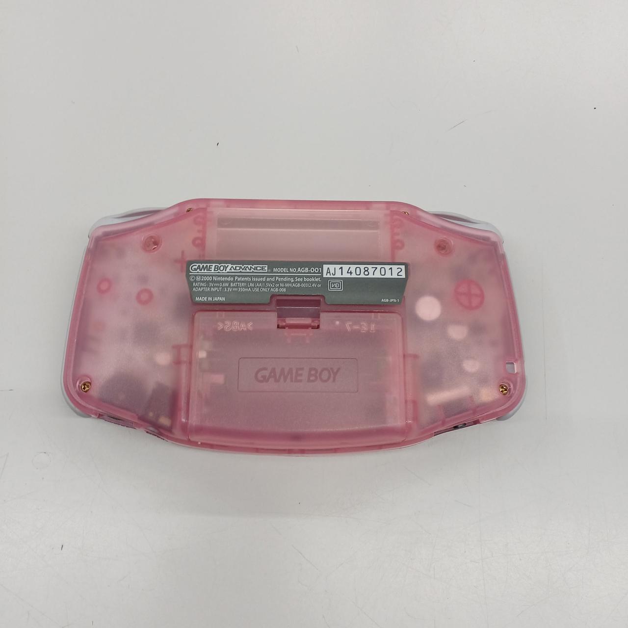 Nintendo Gameboy Advance Pink AGB-001 Used in Japan