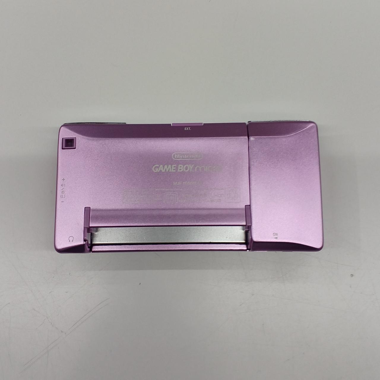 Nintendo Gameboy Micro Purple OXY-001 Used in Japan