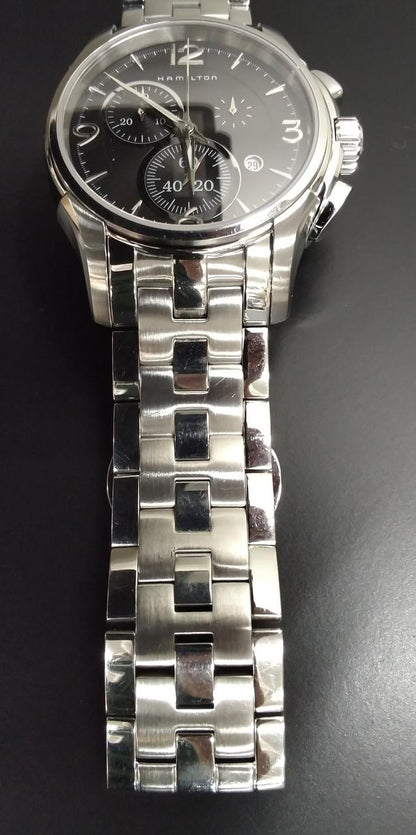 Hamilton Watch Jazzmaster Chronograph Used in Japan