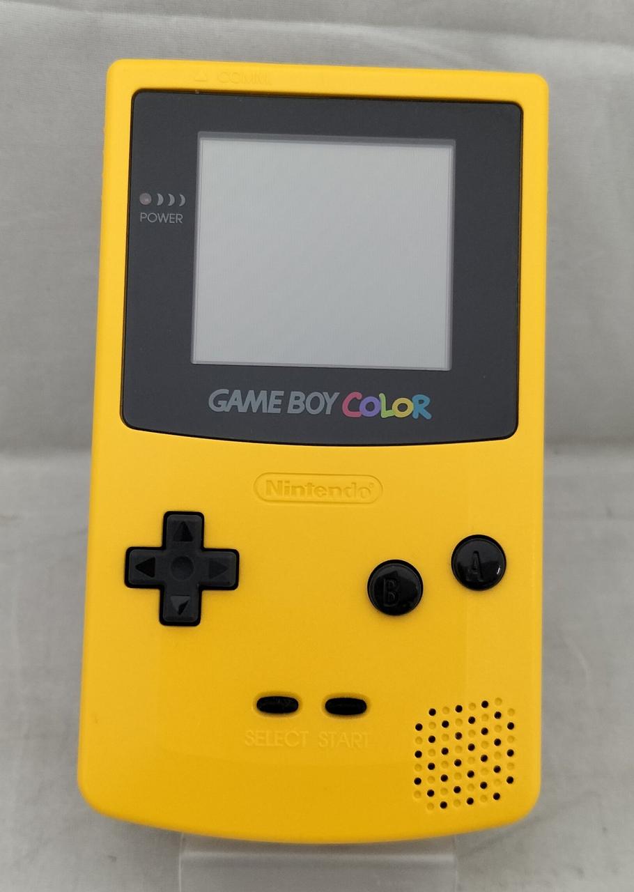 Nintendo Gameboy Color Yellow CGB-001 Used in Japan