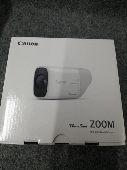 CANON Model Number: POWERSHOT ZOOM Compact Digital Camera Used in Japan