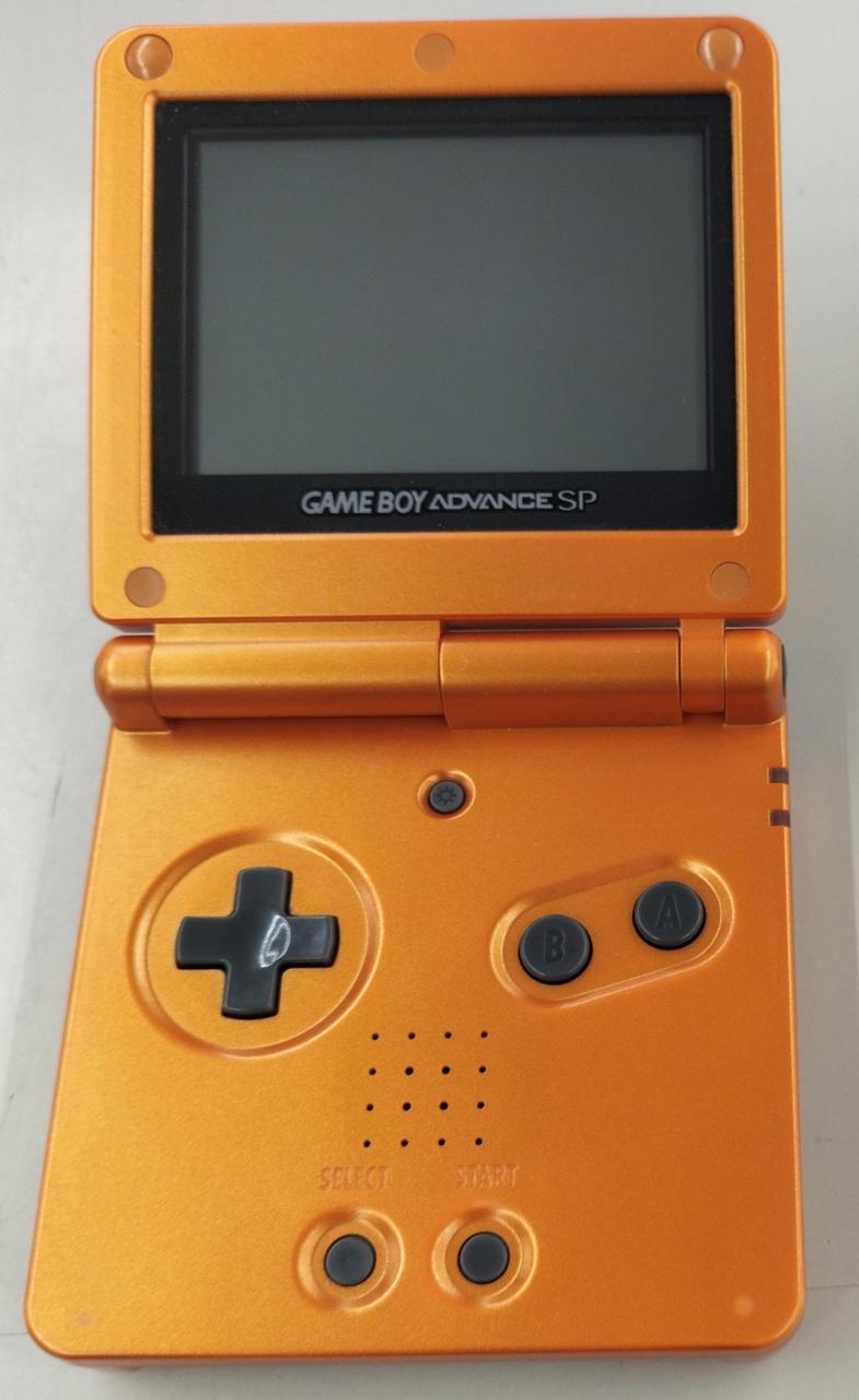 Nintendo Gameboy Advance SP Achamo Orange AGS-001 Used in Japan