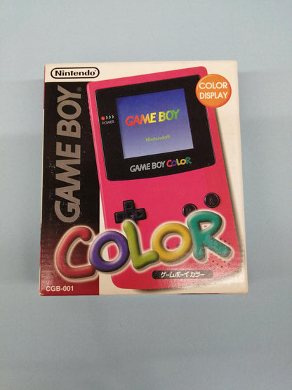 Nintendo Gameboy Color Red CGB-001 Used in Japan