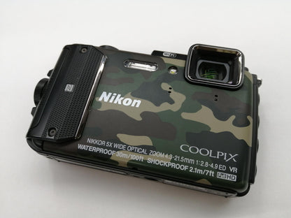 Near Mint Nikon Digital Camera model number: COOLPIX AW130 Used in Japan