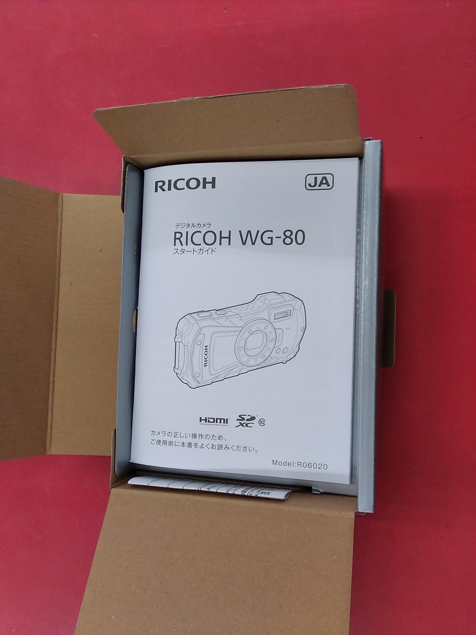 Near Mint RICOH Model number: WG-80 Compact Digital Camera Used in Japan