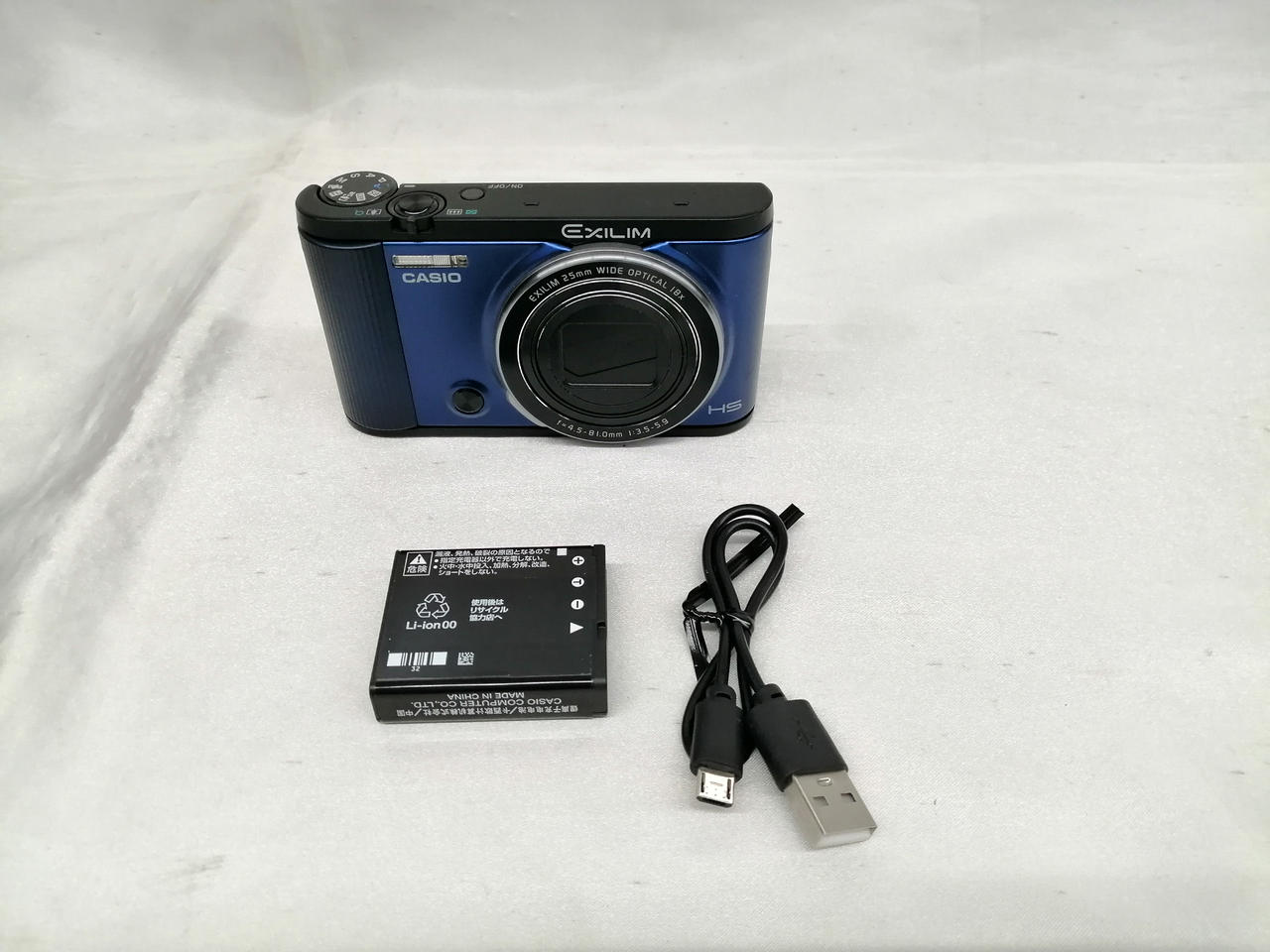 CASIO Digital Camera Model number: EX-ZR1600 Used in Japan