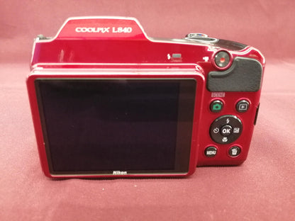 Nikon Compact Digital Camera Model number: COOLPIX L840 Used in Japan