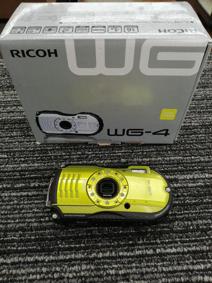 RICOH Digital Camera Model number: WG-4 Used in Japan