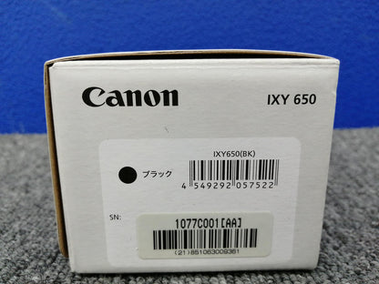 Canon IXY650 Effective pixels: 20.2 million pixels Used in Japan