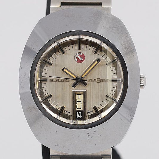 RADO Watch DIASTAR Silver Dial Men's Used in Japan