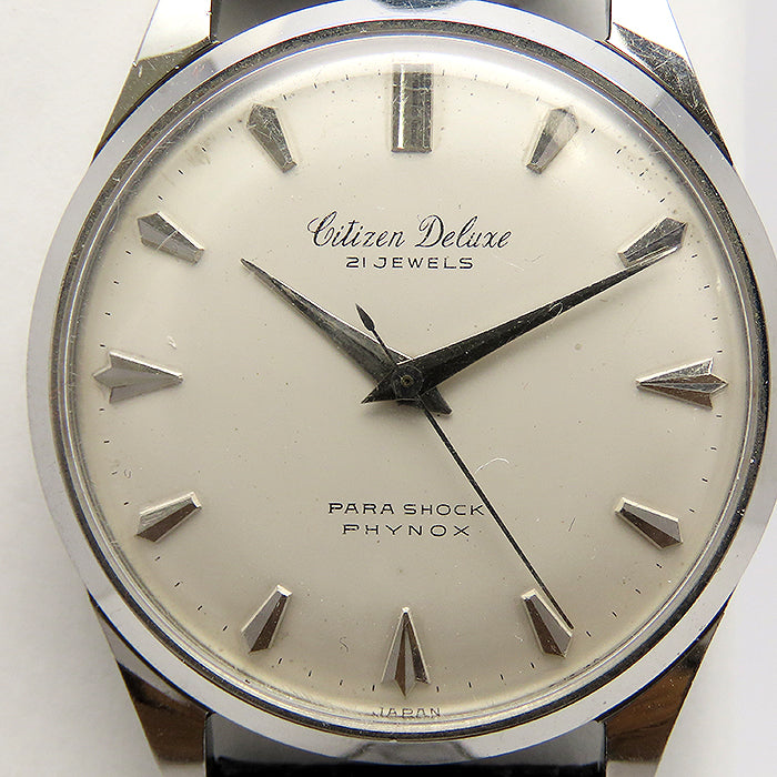 Rare Vintage Citizen Watch Deluxe Finox Parashock Manual