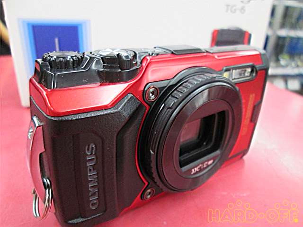 Olympus compact digital camera model number: TG-6