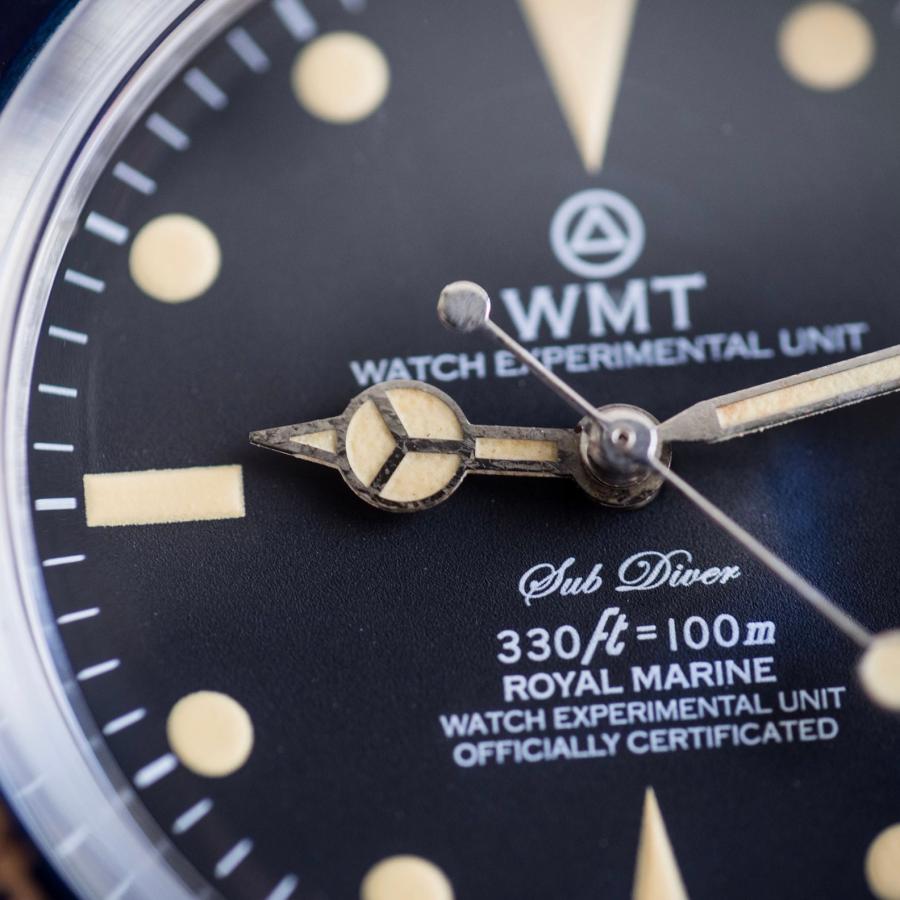 WMT Watch Royal Marine Subdiver Blue Bezel Edition Used in Japan