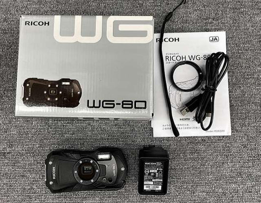 Ricoh Compact Digital Camera Model number: WG-80 Used in Japan