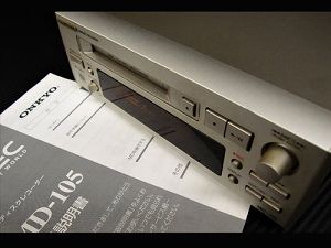 ONKYO INTEC205 MD-105 MD recorder Used in Japan