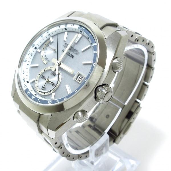 Seiko Watch ASTRON 8B63-0BA0/SBXY009 Men's Silver Used in Japan