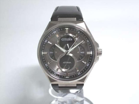 Citizen Watch Triple Calendar Moon Phase BU0060-09H Used in Japan