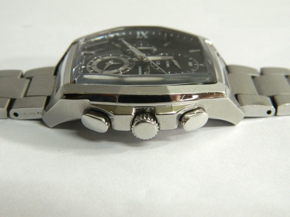 Seiko Watch WIRED Chronograph Men's 7T92-0NZ0 3 Hand Date
