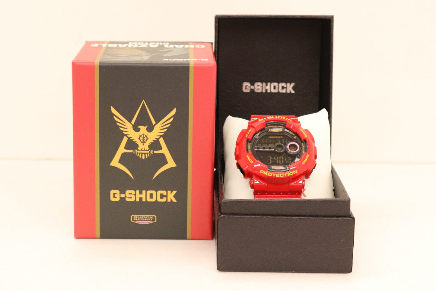 Casio Watch G-Shock CHAR AZNABLE 35th Limited Edition Red GD-100 Used in Japan