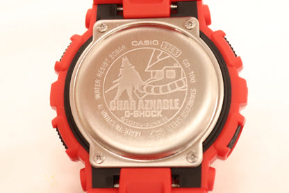 Casio Watch G-Shock CHAR AZNABLE 35th Limited Edition Red GD-100 Used in Japan