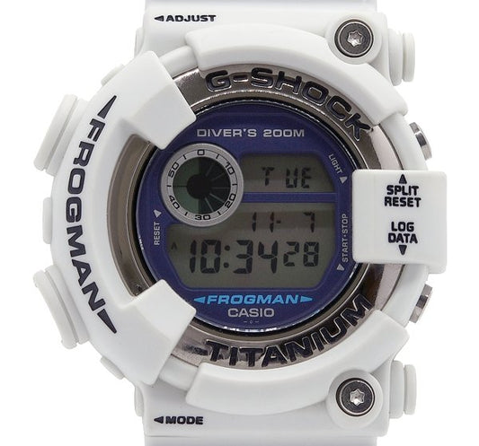 Beautiful Casio Watch G-Shock Frogman MASTER OF G DW-8200LG-8JR Used in Japan