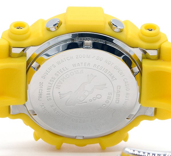 Casio Watch G-Shock Frogman Solar Yellow GF-8250-9JF Used in Japan