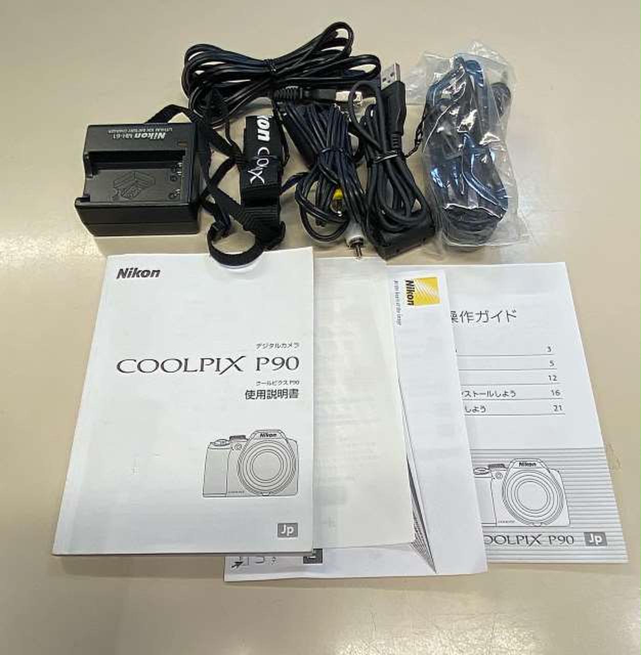 Nicon Digital camera Model number: COOLPIX P90 Used in Japan