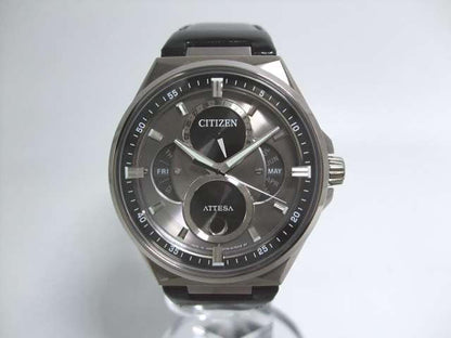 Citizen Watch Triple Calendar Moon Phase BU0060-09H Used in Japan