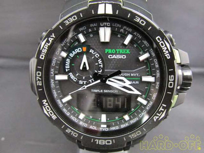 Casio Watch PROTREK PRW-6000Y Tough Solar Used in Japan