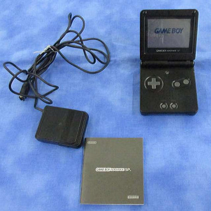 Nintendo Gameboy Advance SP Onyx Black AGW-001 Used in Japan