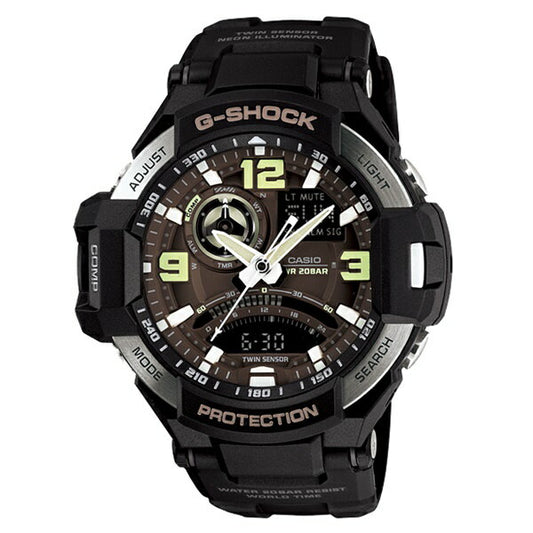 Near Mint Casio Watch G-Shock SKY COCKPIT GA-1000-1B Used in Japan