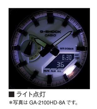 Casio Watch G-Shock Casio G-SHOCK HIDDEN GLOW series GA-2100HD-8AJF New Japan