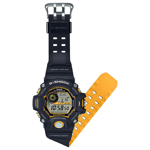 Casio G-Shock Rangeman Emergency Color GW-9400YJ-1JF Men's Yellow From Japan