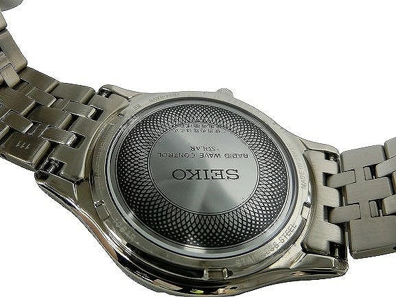 Seiko Watch Dolce Solar Radio Wave Analog SADZ123 Used in Japan