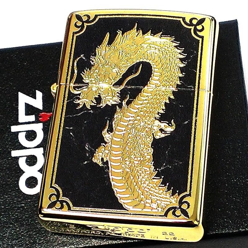 ZIPPO Lighter Limited 88 Pieces Dragon Japanese Pattern Dragon Sculpture Gold