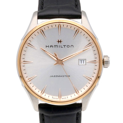 Hamilton Watch Jazzmaster SS Quartz Men's H324410 Used in Japan