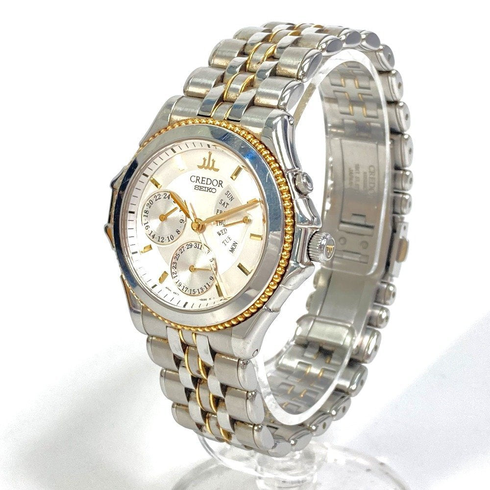 Seiko Watch 4S77-0A30 Credor Pacificique Retrograde