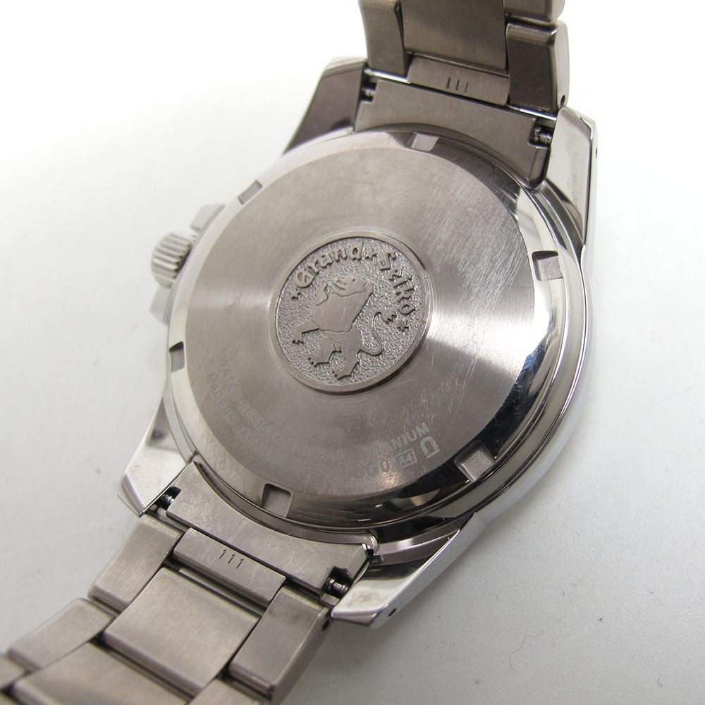 Grand Seiko Watch Heritage Collection SBGA281 9R65-0BG0 Gray Titanium Used in Ja
