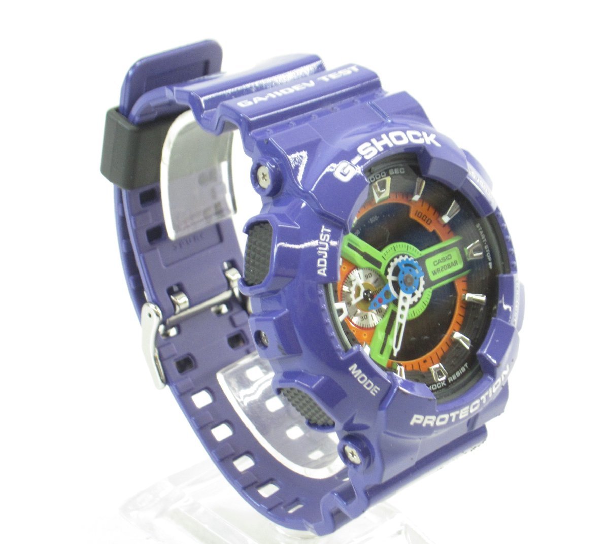 Rare Casio Watch G-Shock EVANGELION UNIT-1 COLAR GA-110EV Evangelion collaborati