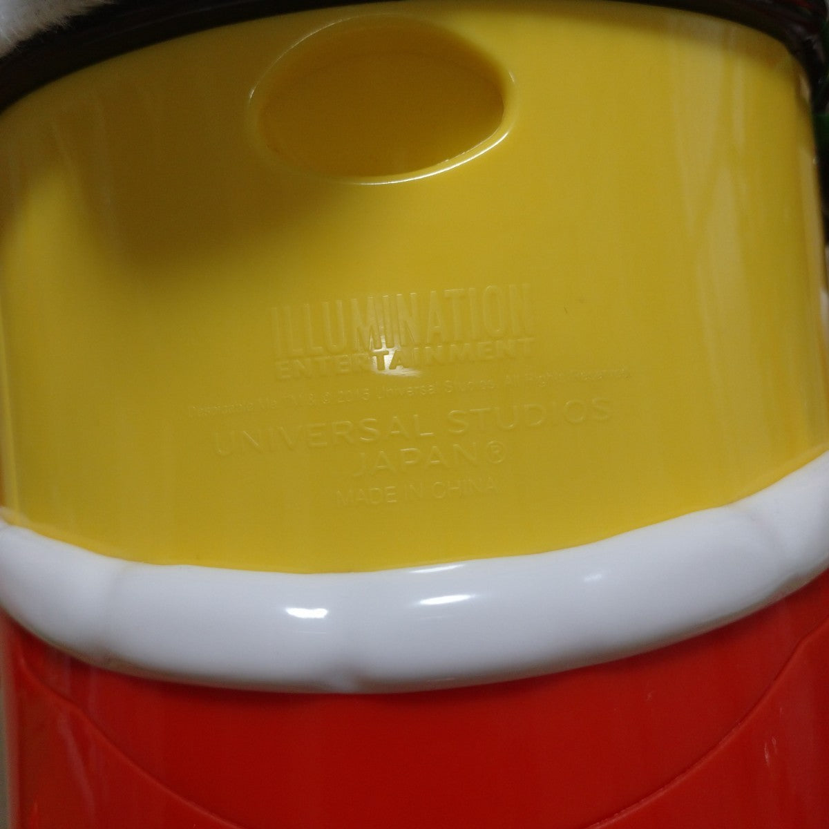 Minions USJ Universal Studio Japan Limited Christmas Popcorn Bucket Used