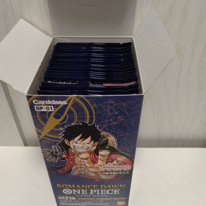 One Piece Card ROMANCE DAWN 1BOX New Unopened Pack SR With Bonus