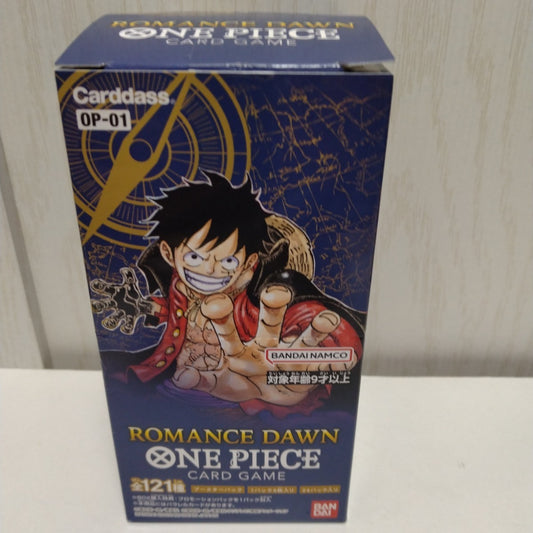 One Piece Card ROMANCE DAWN 1BOX New Unopened Pack SR With Bonus